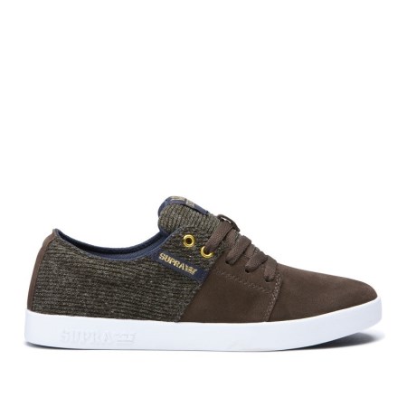 Supra Stacks II Brune Joggesko Dame [NO-3-V290]